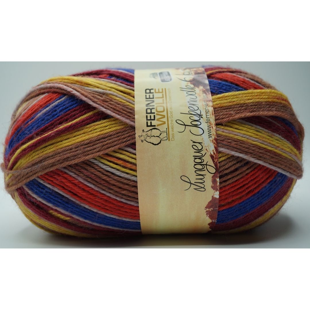 Lungauer Sockenwolle 6fach Made in Austria