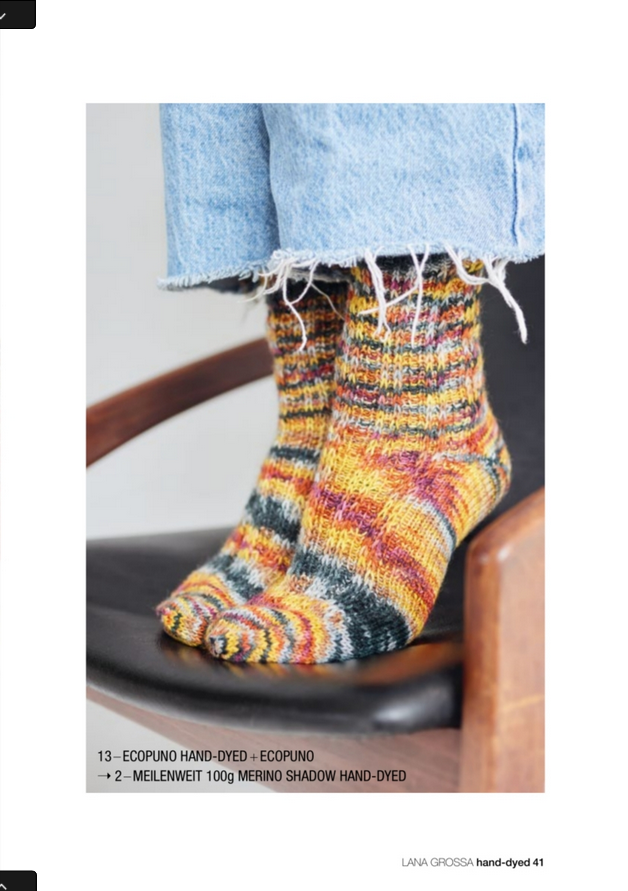 Lana Grossa  hand-dyed Ausgabe 05/22