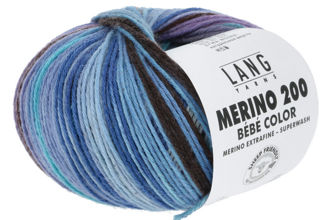 Lang Yarns Merino 200 Bébé Color