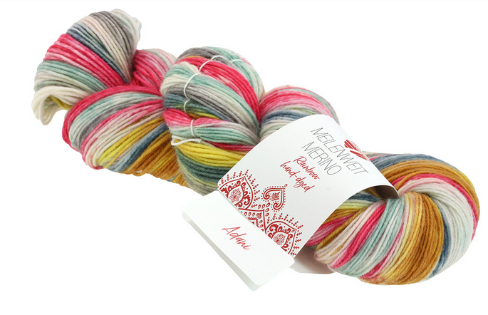 Lana Grossa Meilenweit Merino hand-dyed