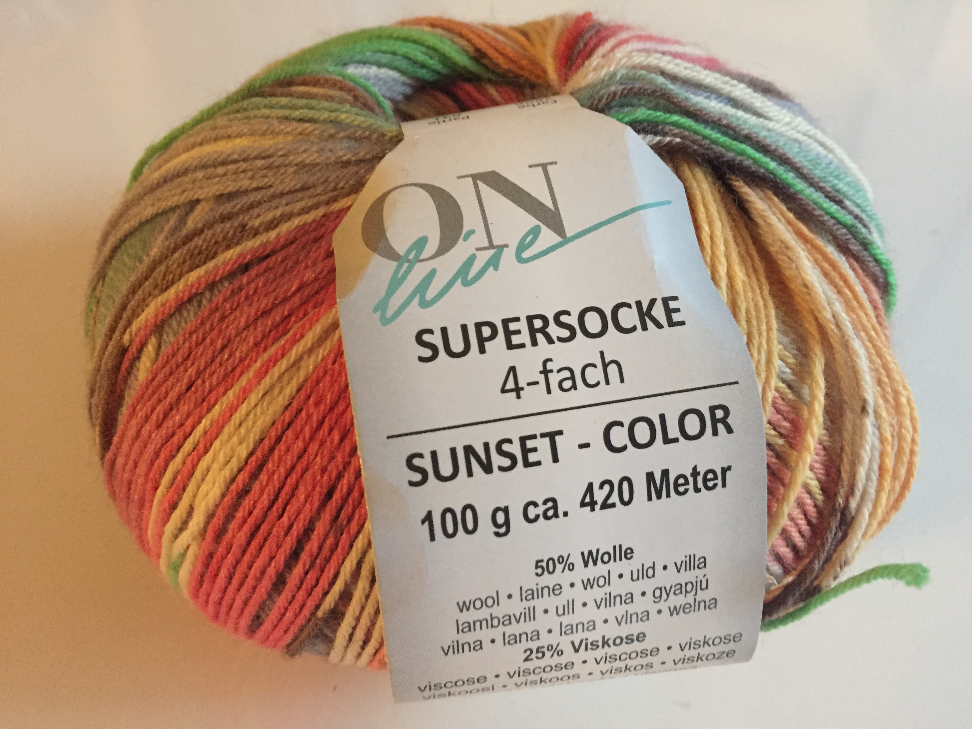 ONline  Supersocke Sunset - Color Sortierung 346