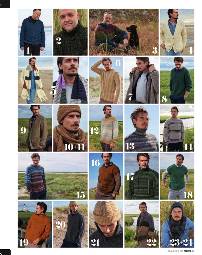 Lana Grossa  Men Ausgabe 09.22