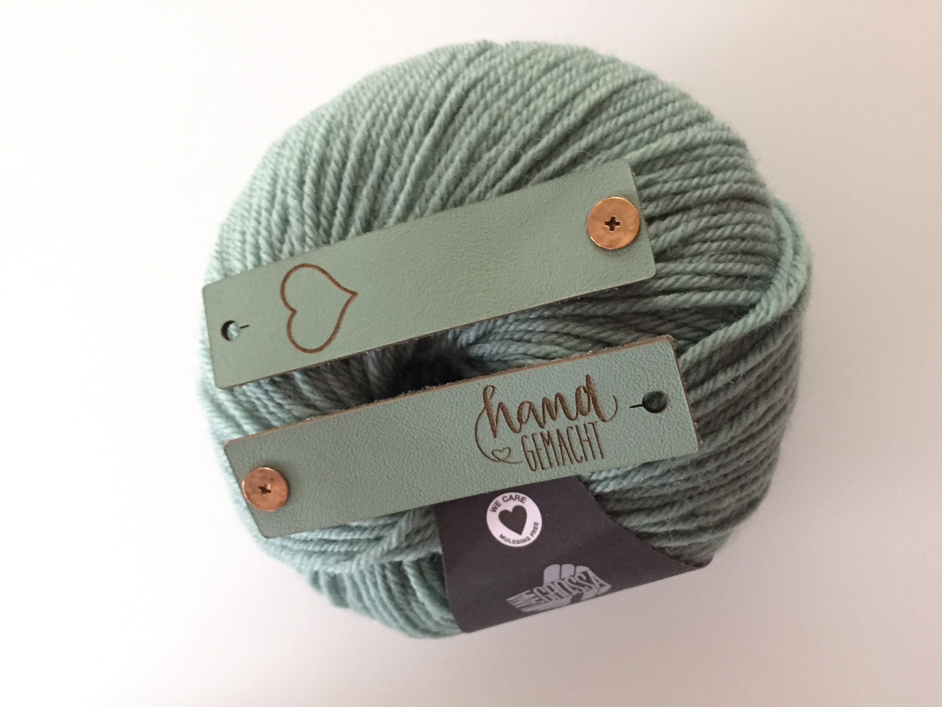 Lovafur Label mit Herz