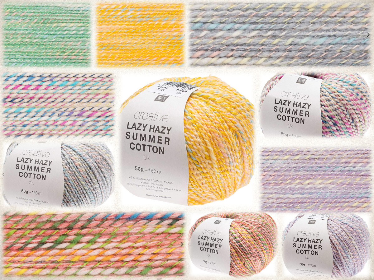 Rico Design Creative Lazy Hazy Summer Cotton