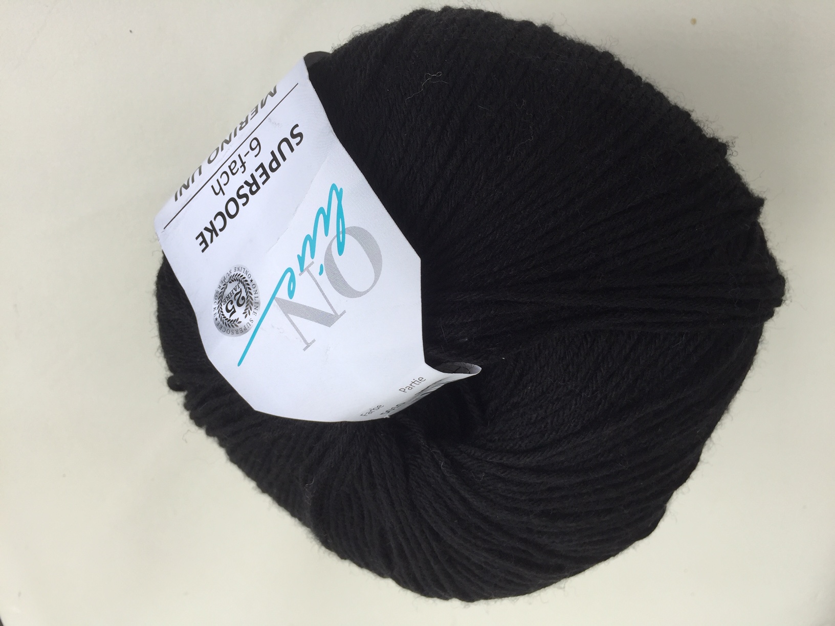 ONline Supersocke 6-fach Merino uni