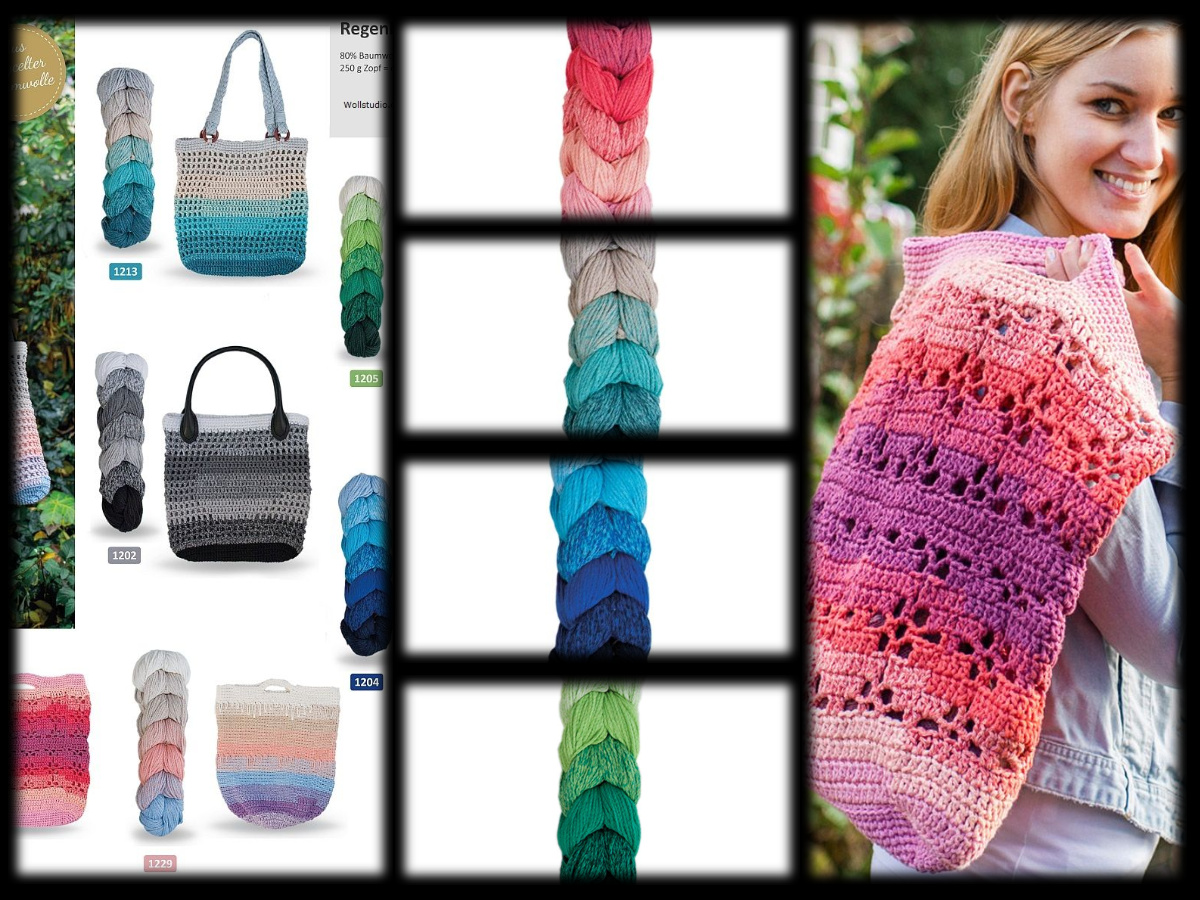 Rellana Regenbogen Bag, recycelt