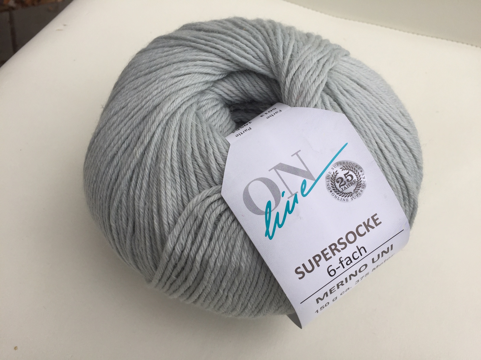 ONline Supersocke 6-fach Merino uni