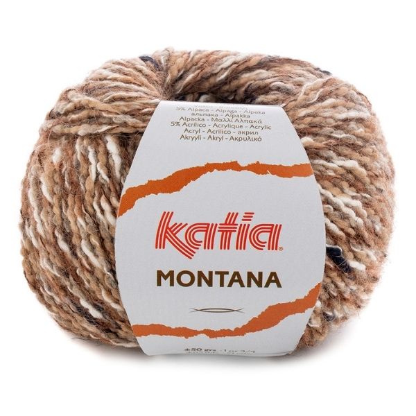 Katia Montana Tweed-Effekt Fantasiegarn