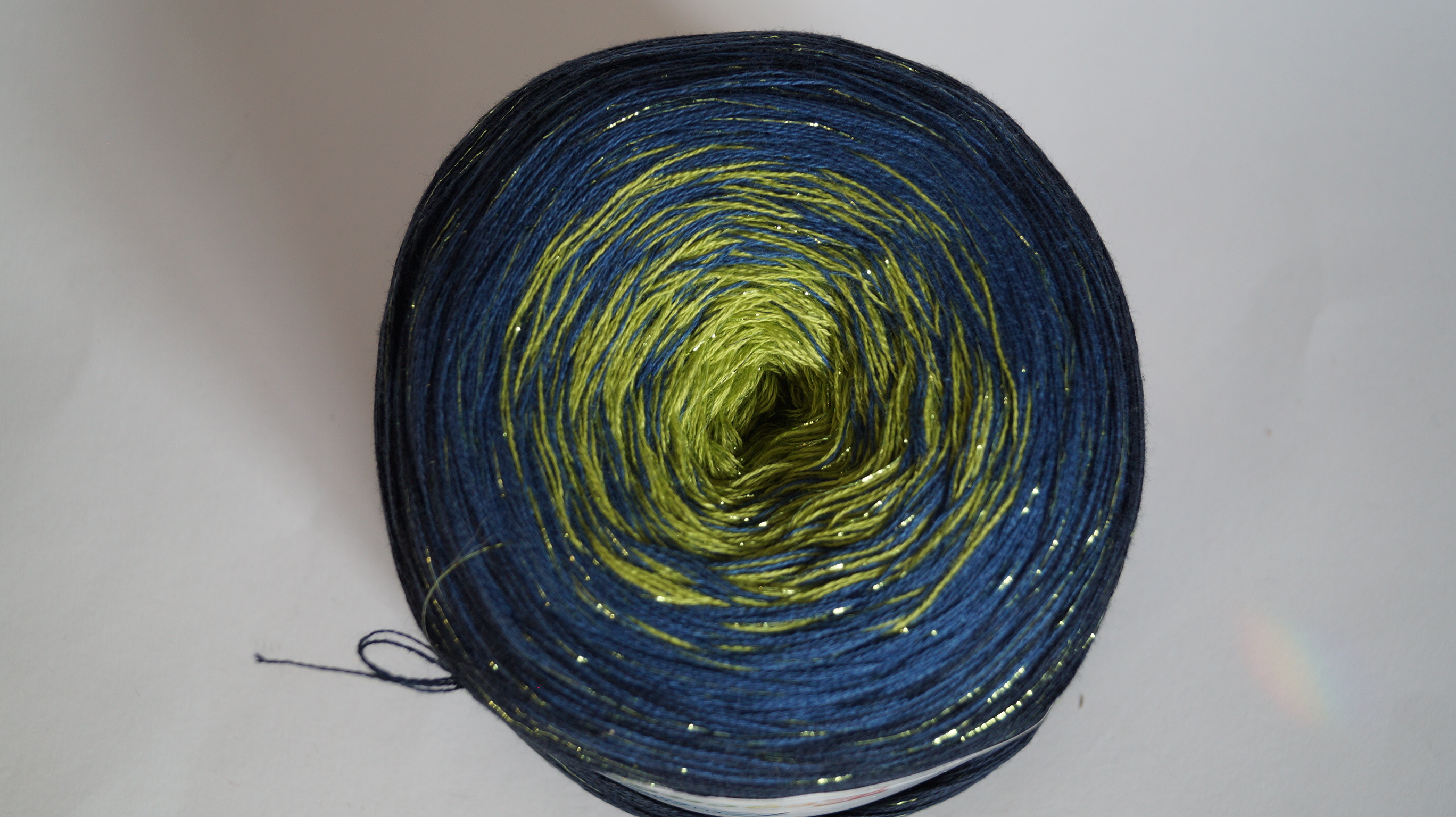 Bobbel Regenbogen Metallic:104 Südsee - 200g