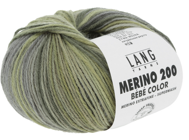 Lang Yarns Merino 200 Bébé Color