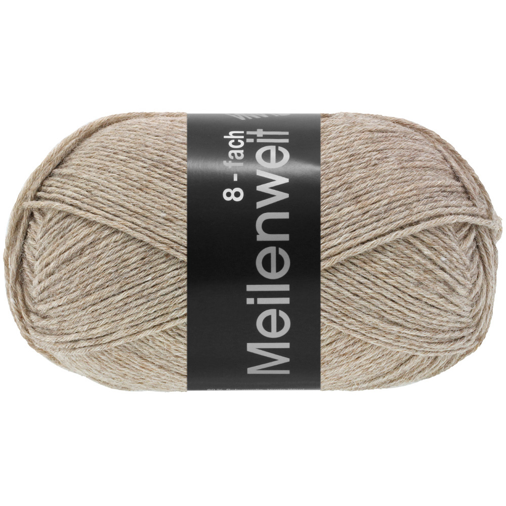 Lana Grossa Meilenweit uni  8-fach 150g