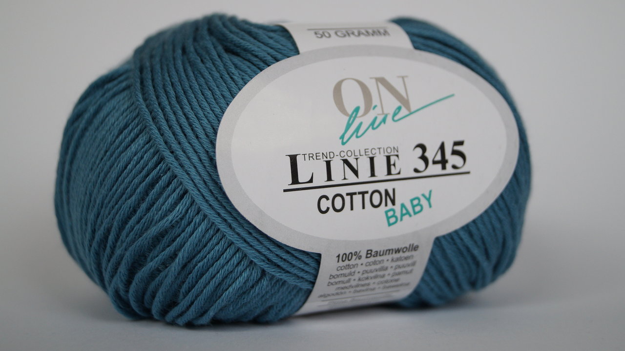  Cotton Baby: Farbe 09 petrol - 50g