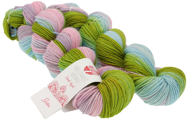 Lana Grossa Meilenweit 2 Stränge Merino hand-dyed 50g