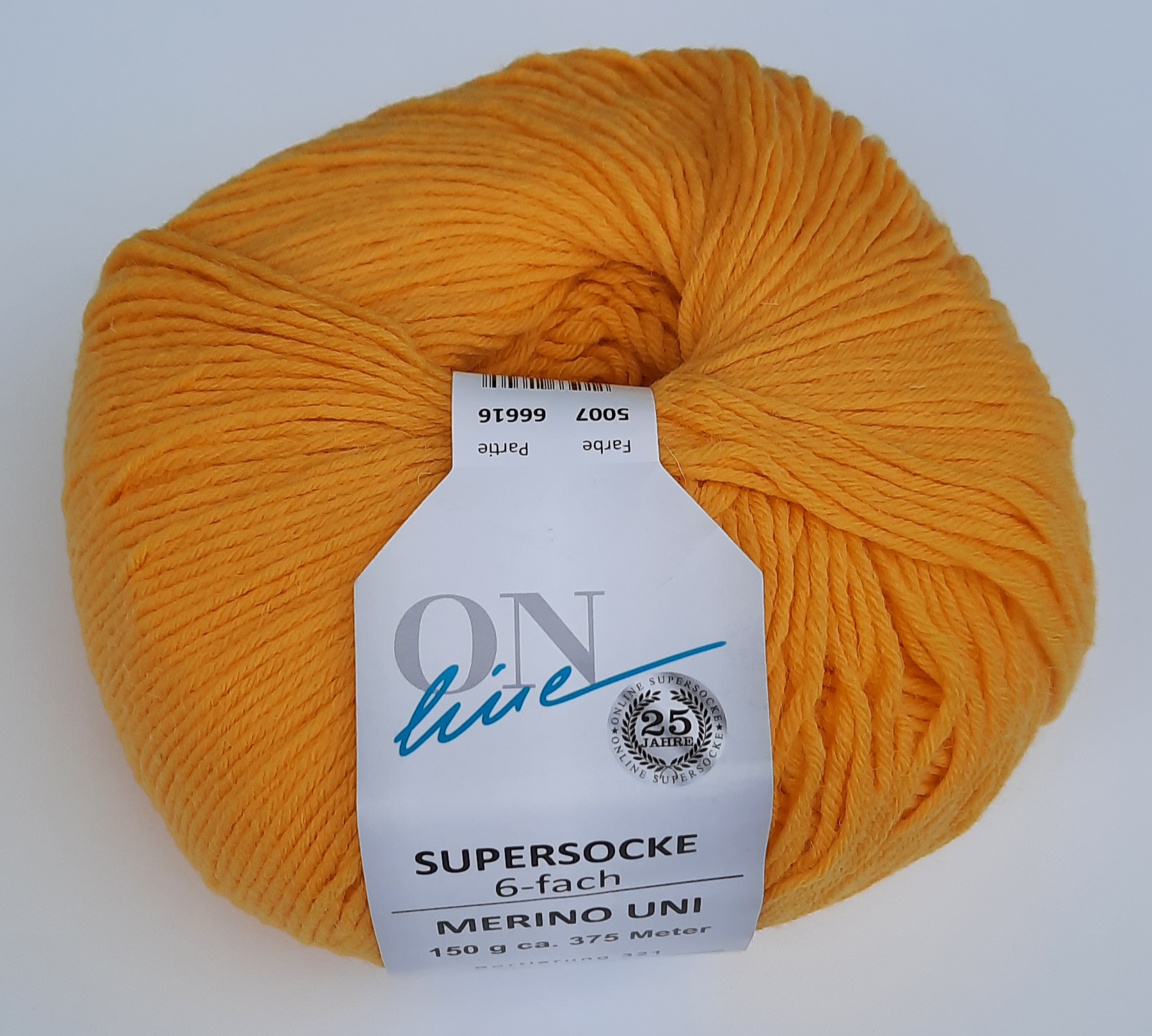 ONline Supersocke 6-fach Merino uni
