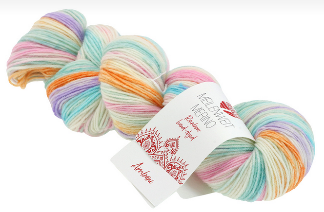 Lana Grossa Meilenweit Merino hand-dyed