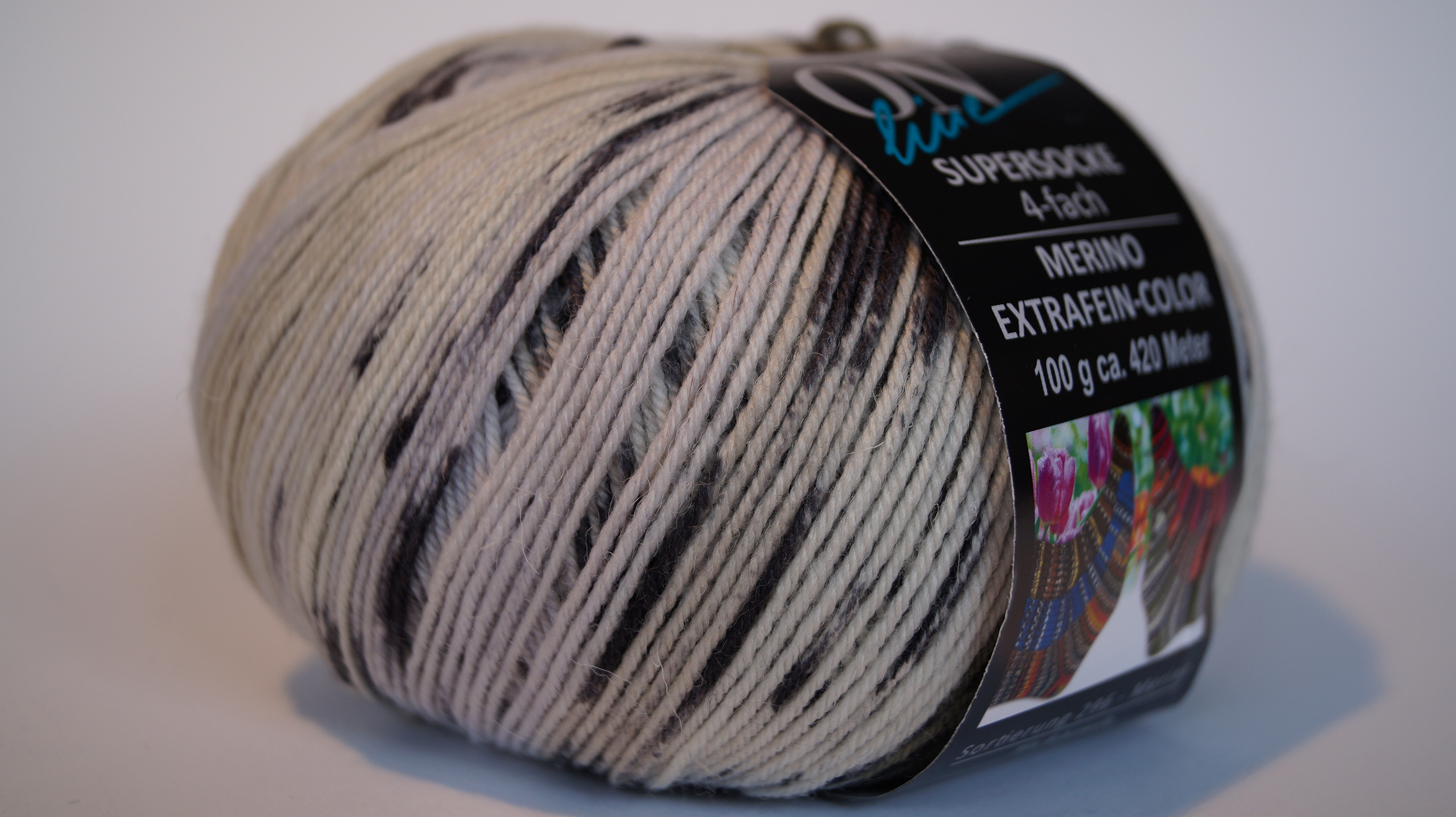 ONline Supersocke 4fach Merino Extrafein Color Sort 296