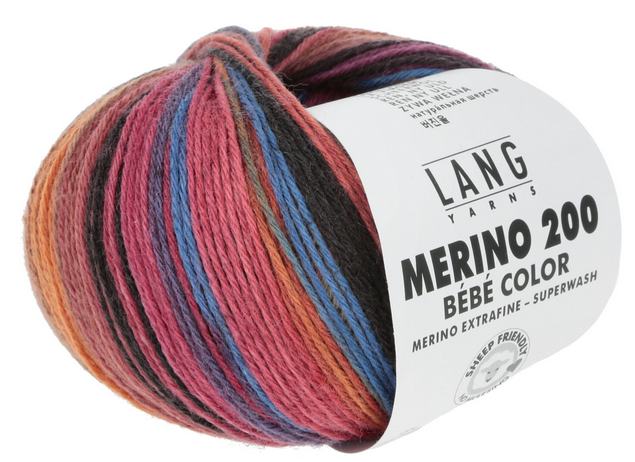 Lang Yarns Merino 200 Bébé Color