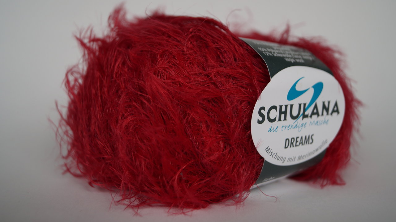 Dreams: Farbe 06 dunkelrot - 50g
