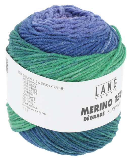 Lang Yarns Merino 150 Dégradé superwash