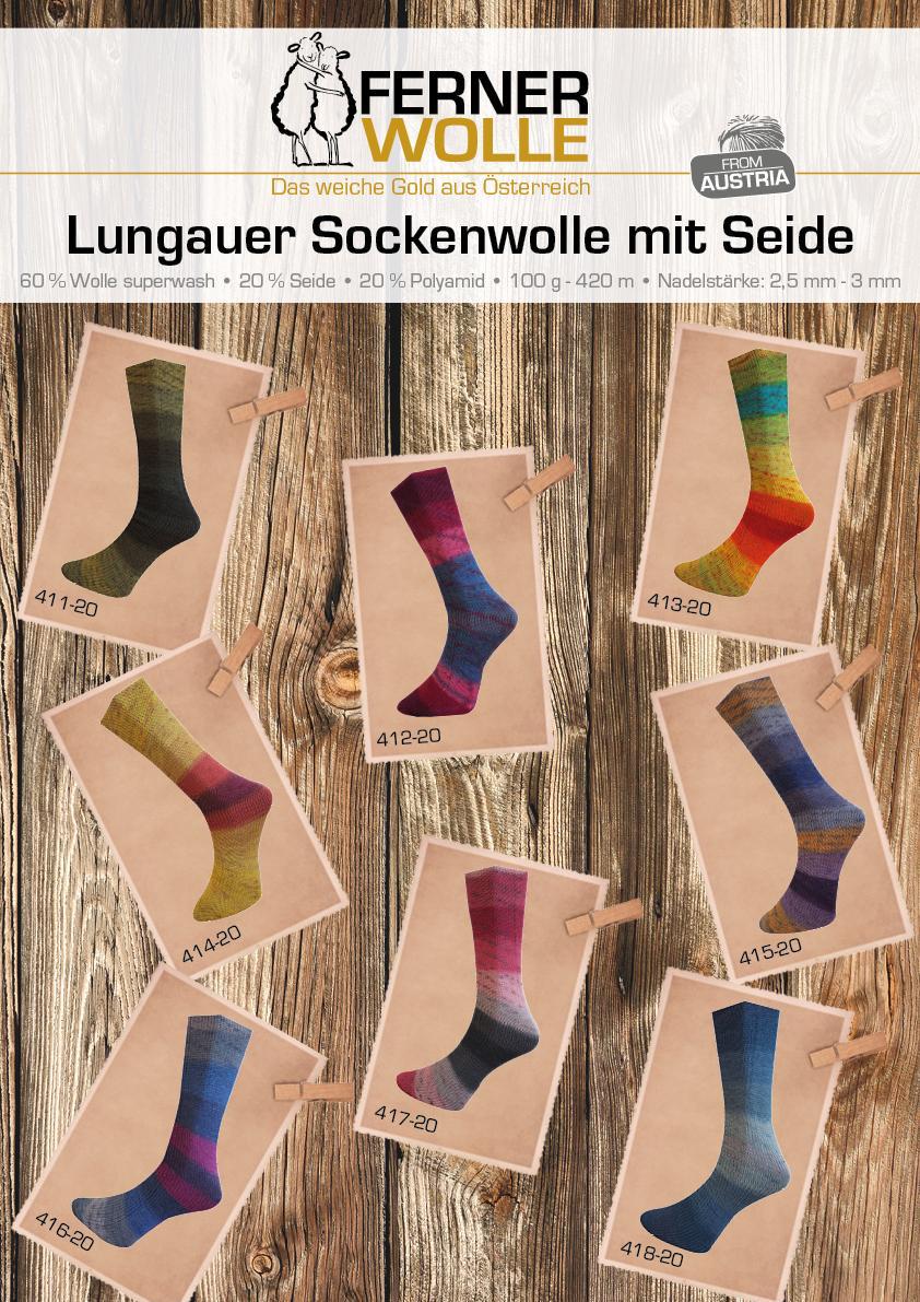 Lungauer Sockenwolle Seide