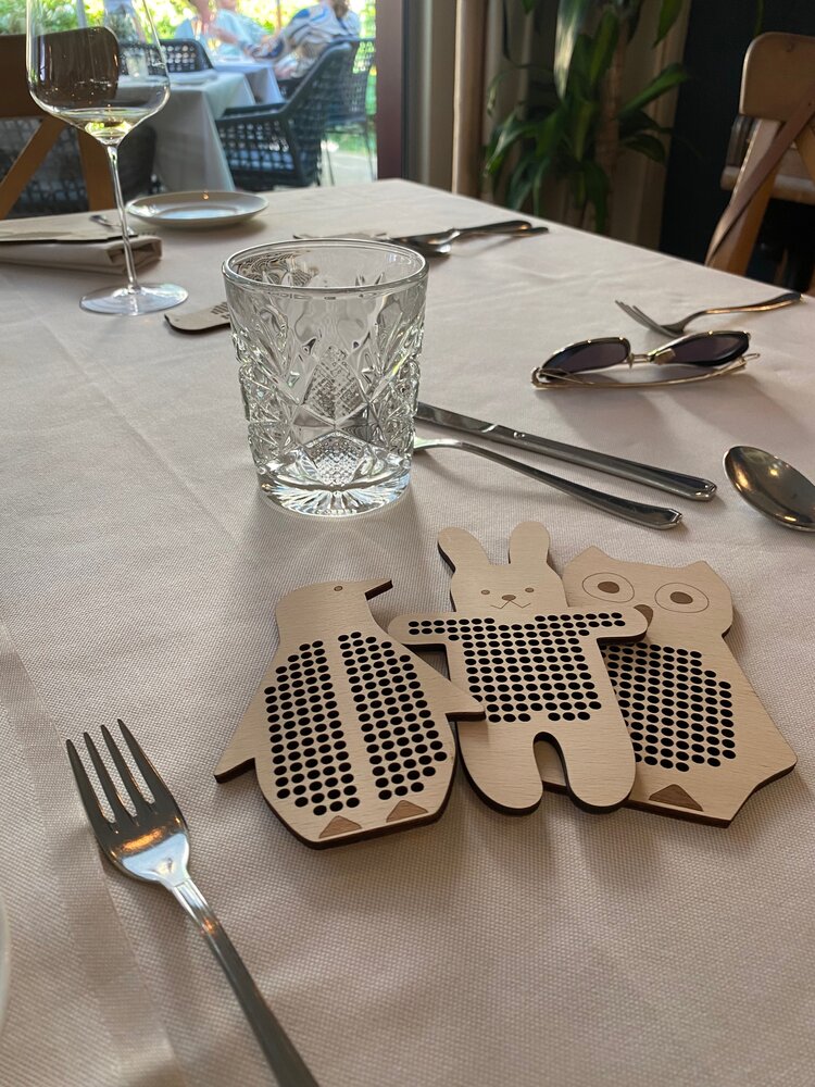 Kreustichplatte für Kinder