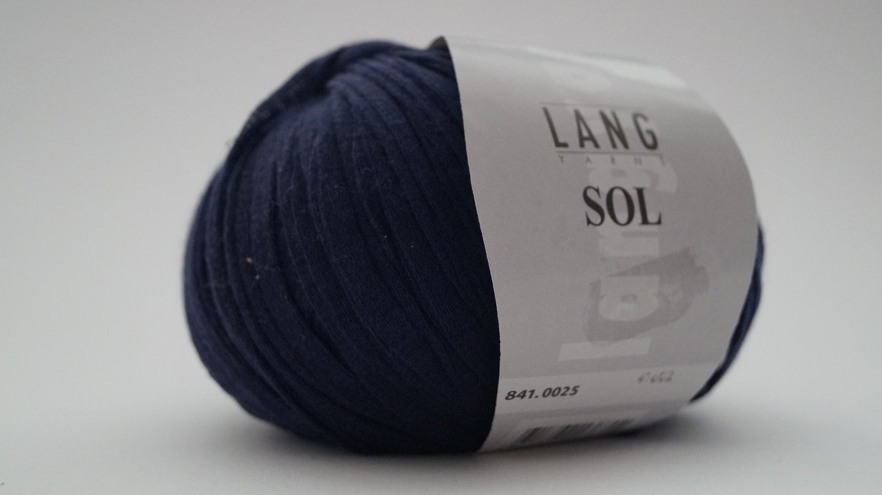 Sol - Uni: Farbe 025 dunkelblau - 50g