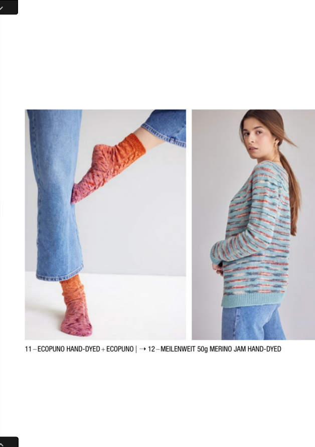 Lana Grossa  hand-dyed Ausgabe 05/22