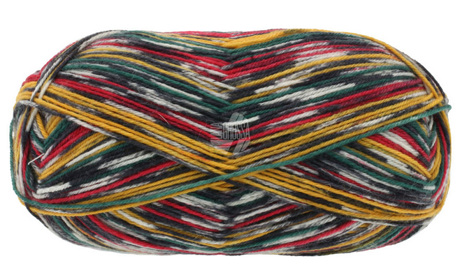 Lana Grossa Meilenweit 4-fach 100 Merino Christmas
