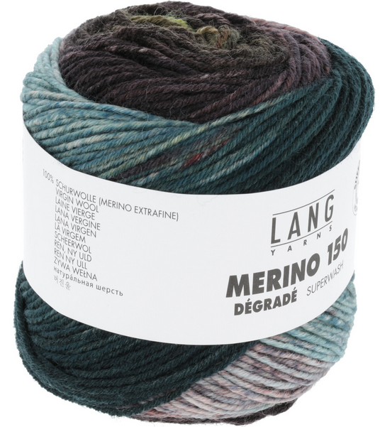 Lang Yarns Merino 150 Dégradé superwash