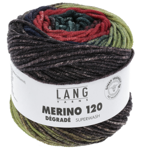 Lang Yarns Merino 120 Dégradé superwash