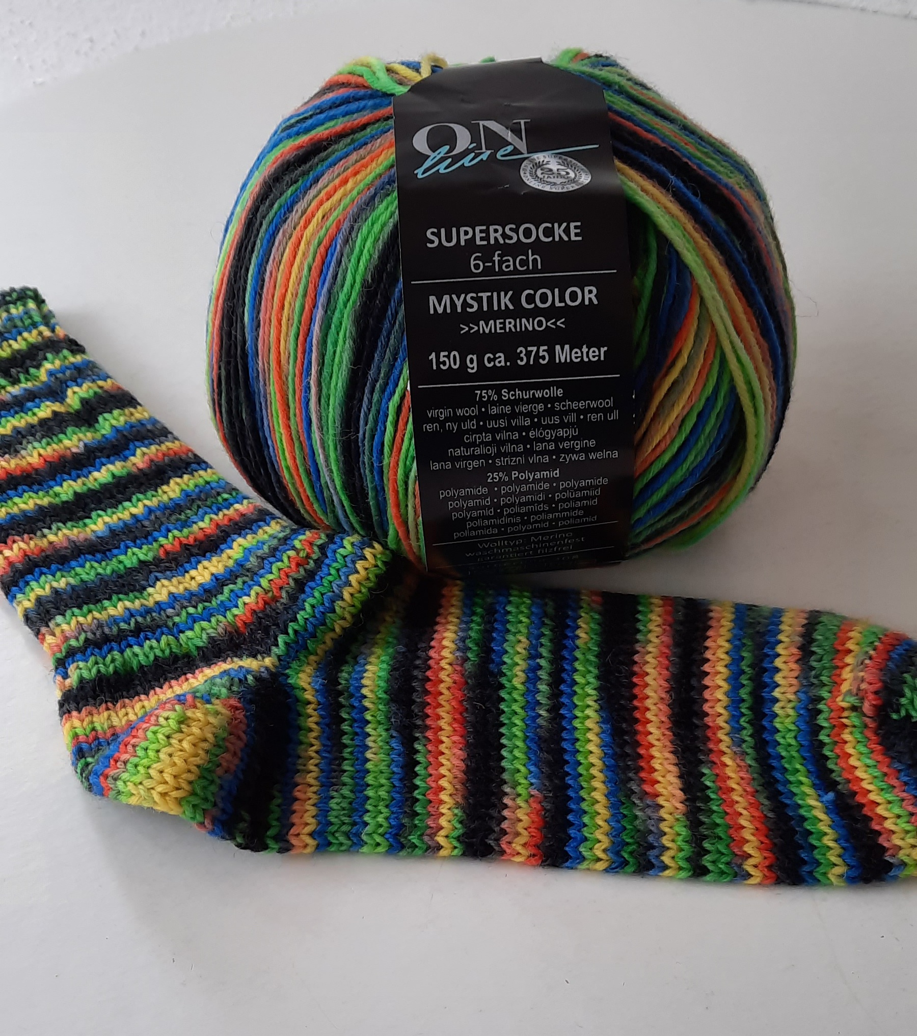 ONline Supersocke 6-fach Mystik Color