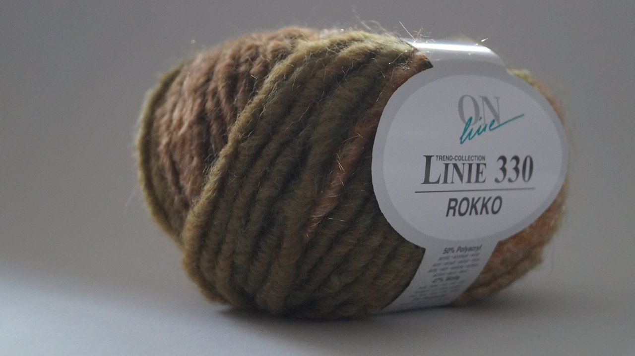  Rokko: Farbe 15 oliv-gold - 50g