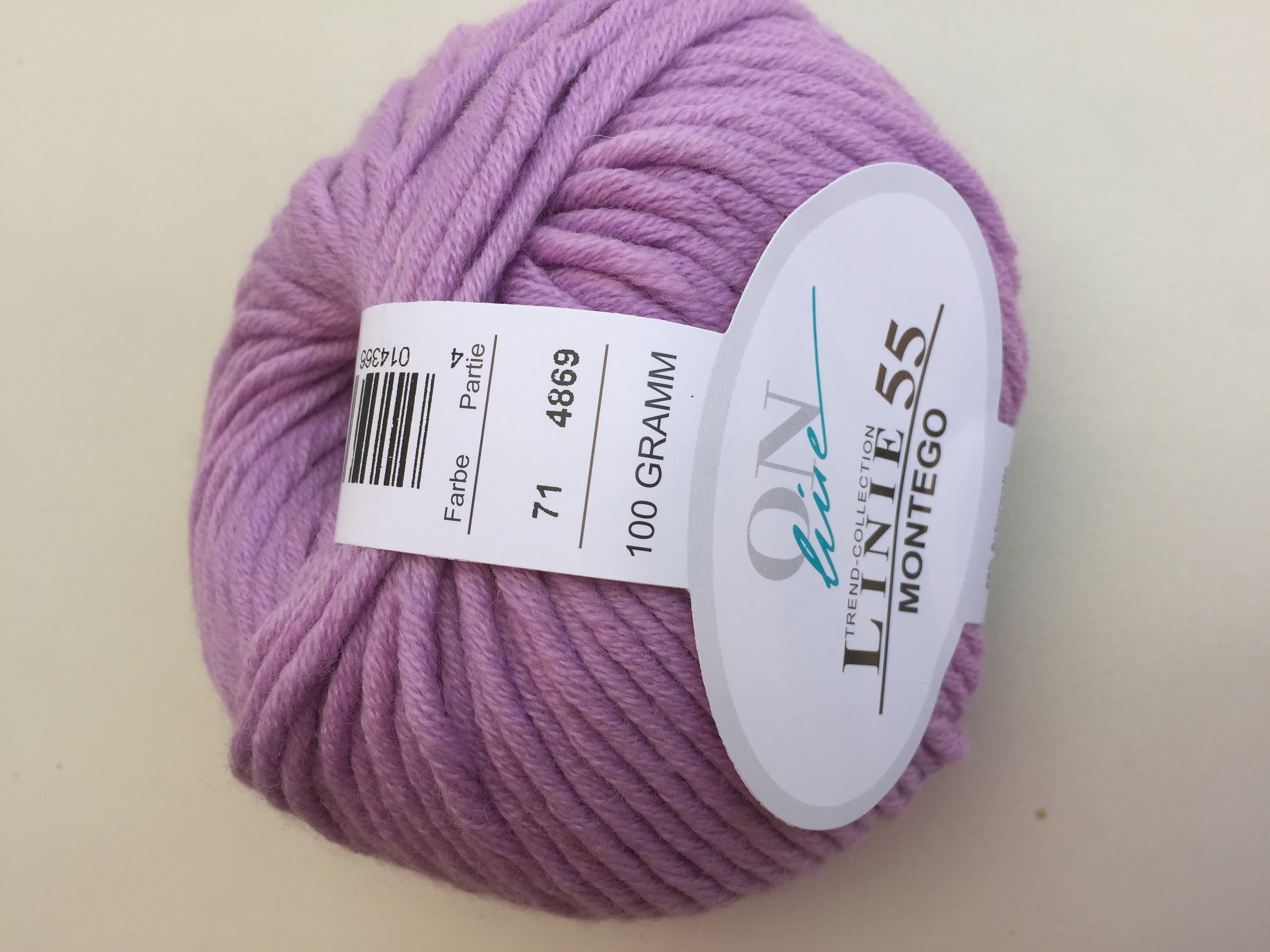 Montego Linie 55 Uni pro Knäuel eine Mütze stricken