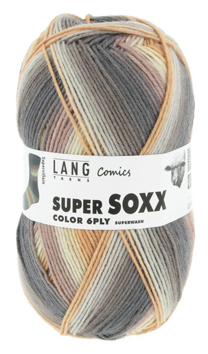 Lang Yarns Super Soxx Color 6ply Comics