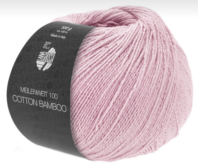 Lana Grossa Meilenweit 100 Cotton Bamboo