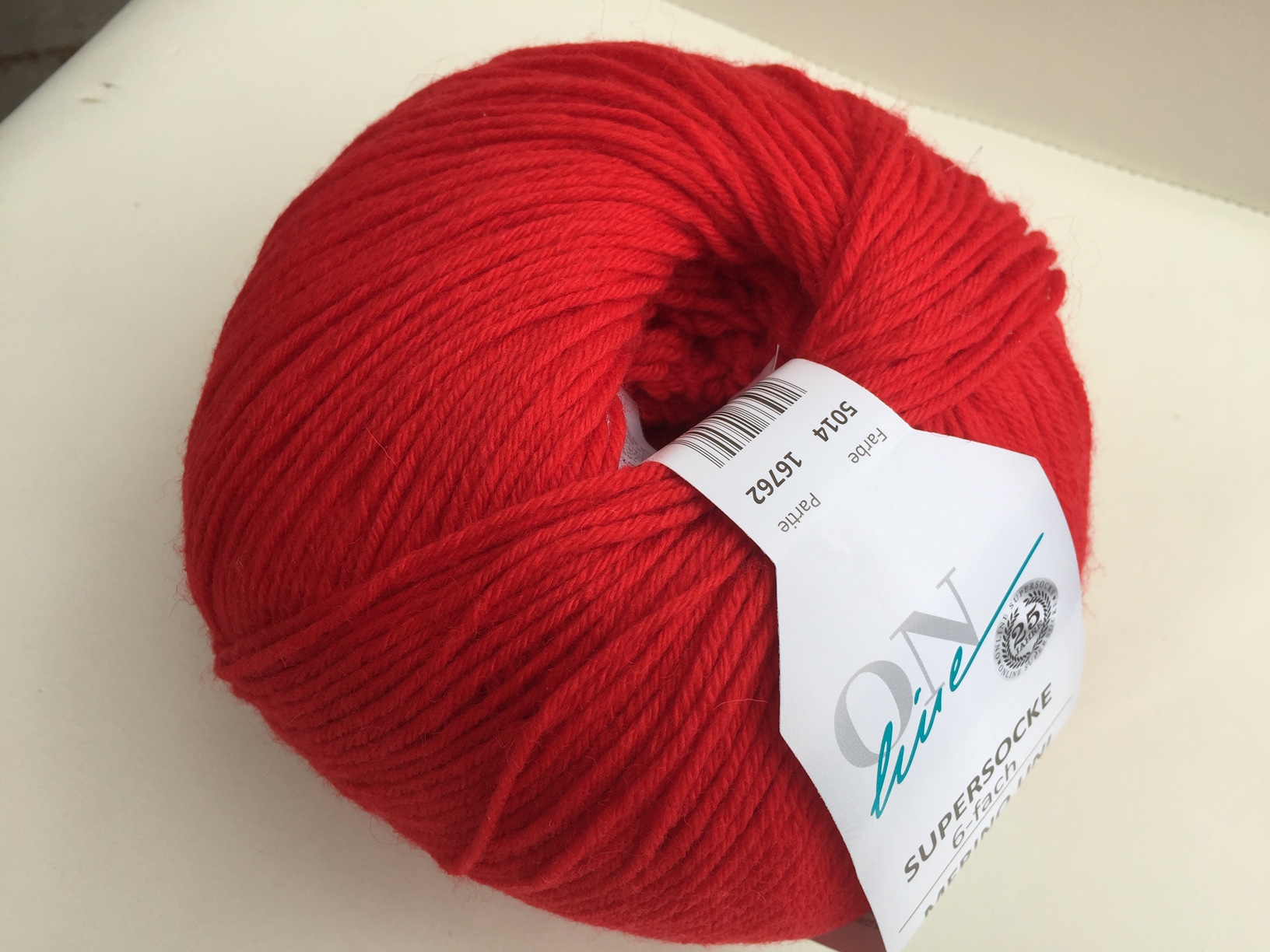 ONline Supersocke 6-fach Merino uni