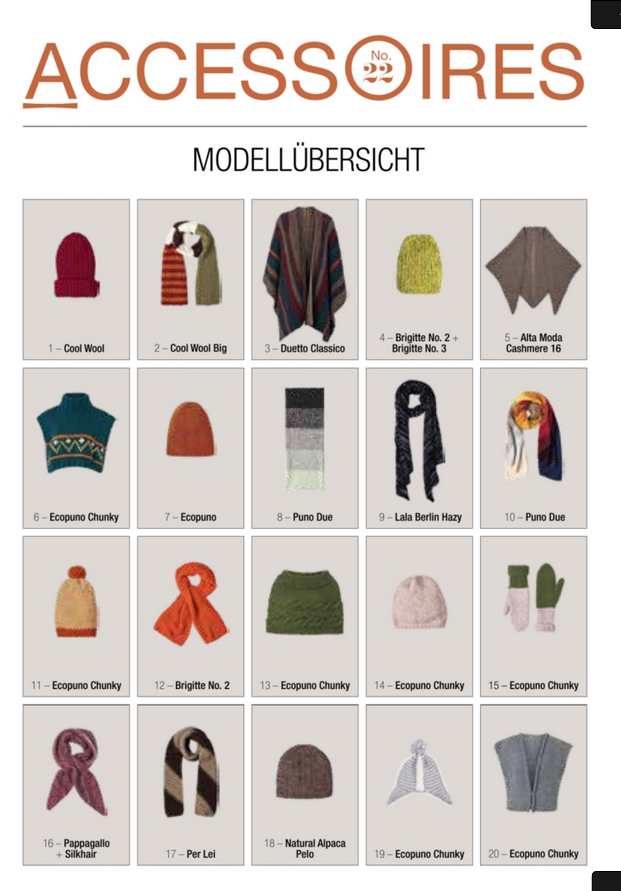 Lana Grossa Accessoires Ausgabe 22