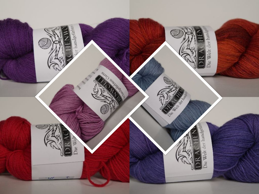 Drachenwolle Schurwolle mit Cashmere