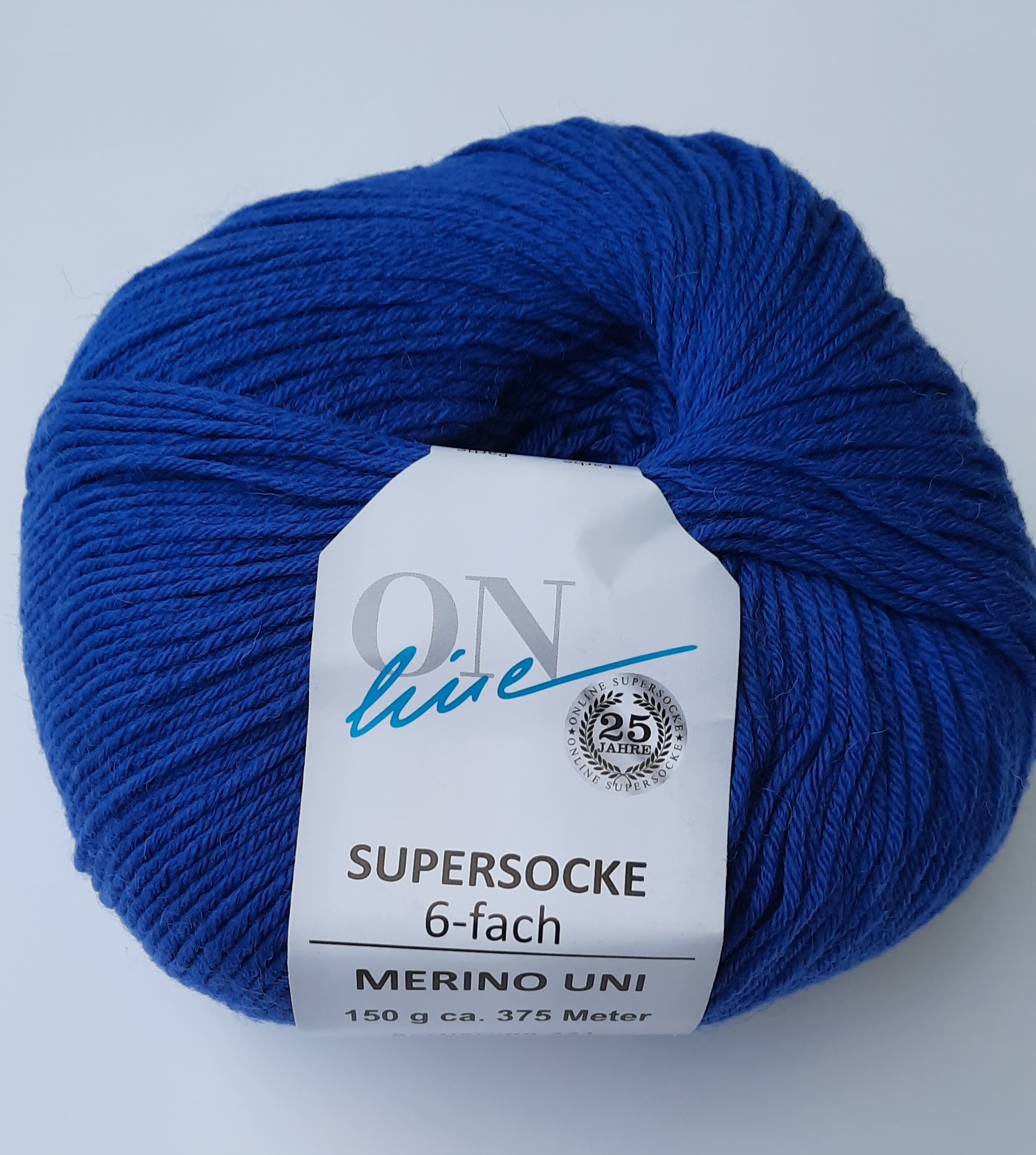 ONline Supersocke 6-fach Merino uni