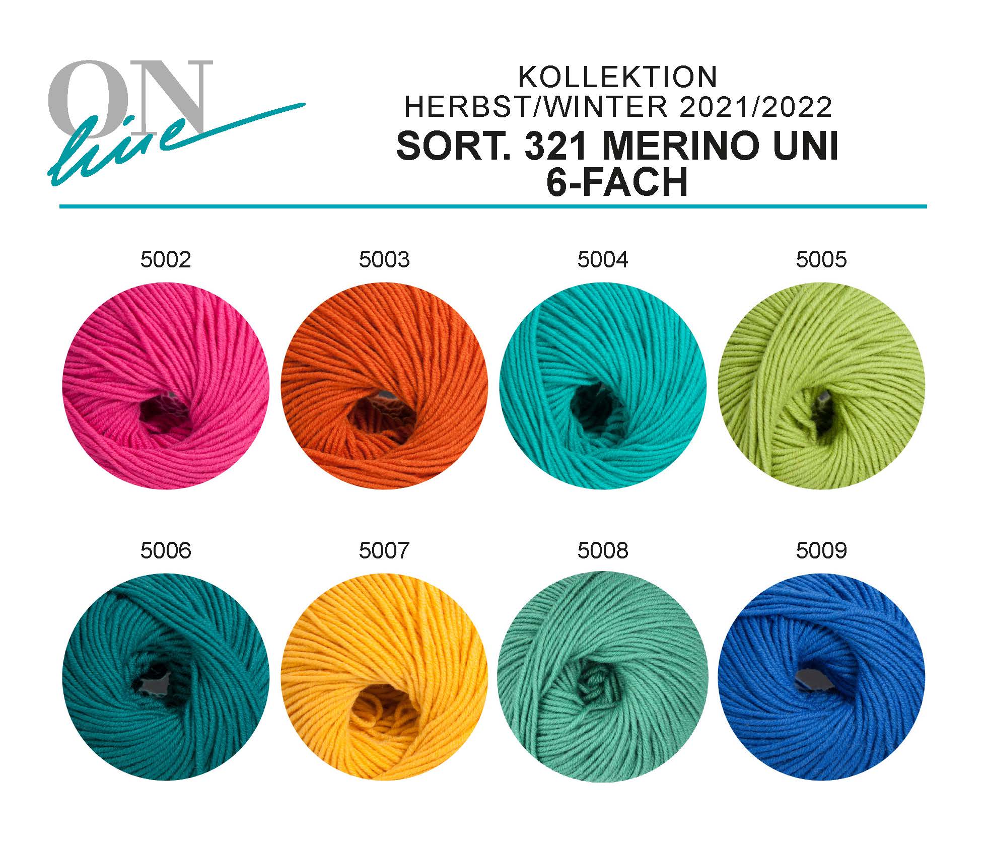 ONline Supersocke 6-fach Merino uni
