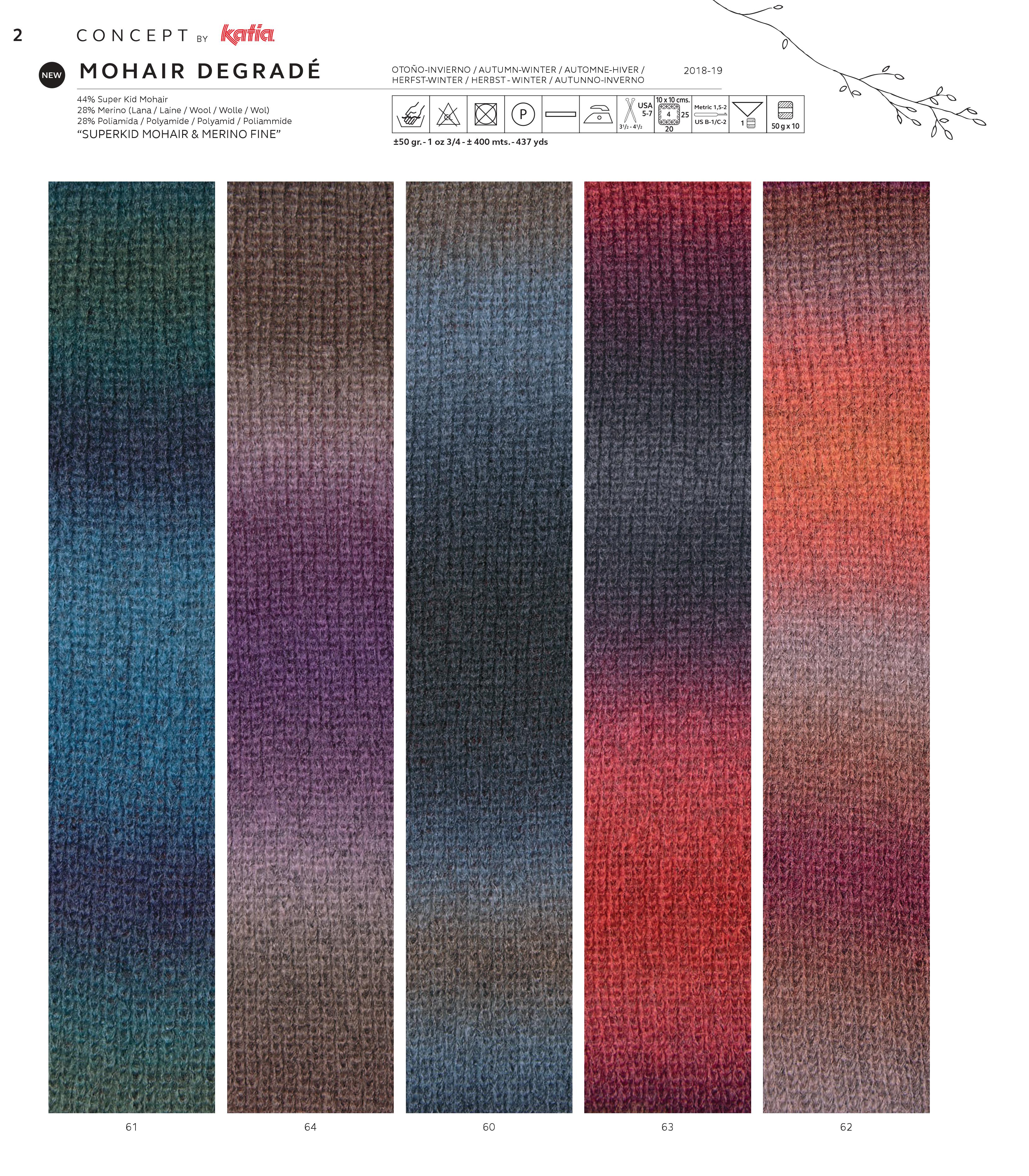 Katia Concept Mohair Degradé