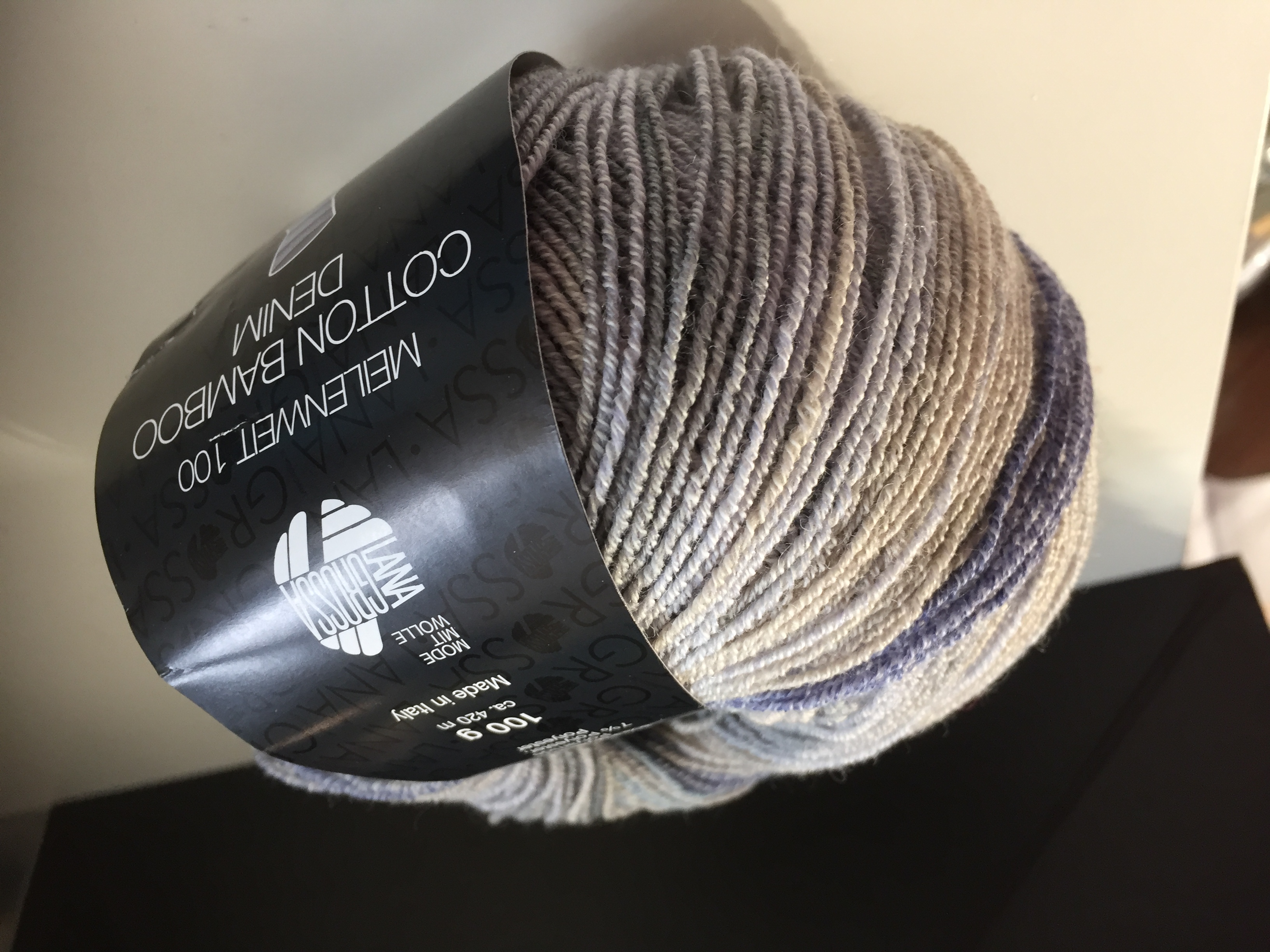 Lana Grossa Meilenweit 100 Cotton Bamboo Denim