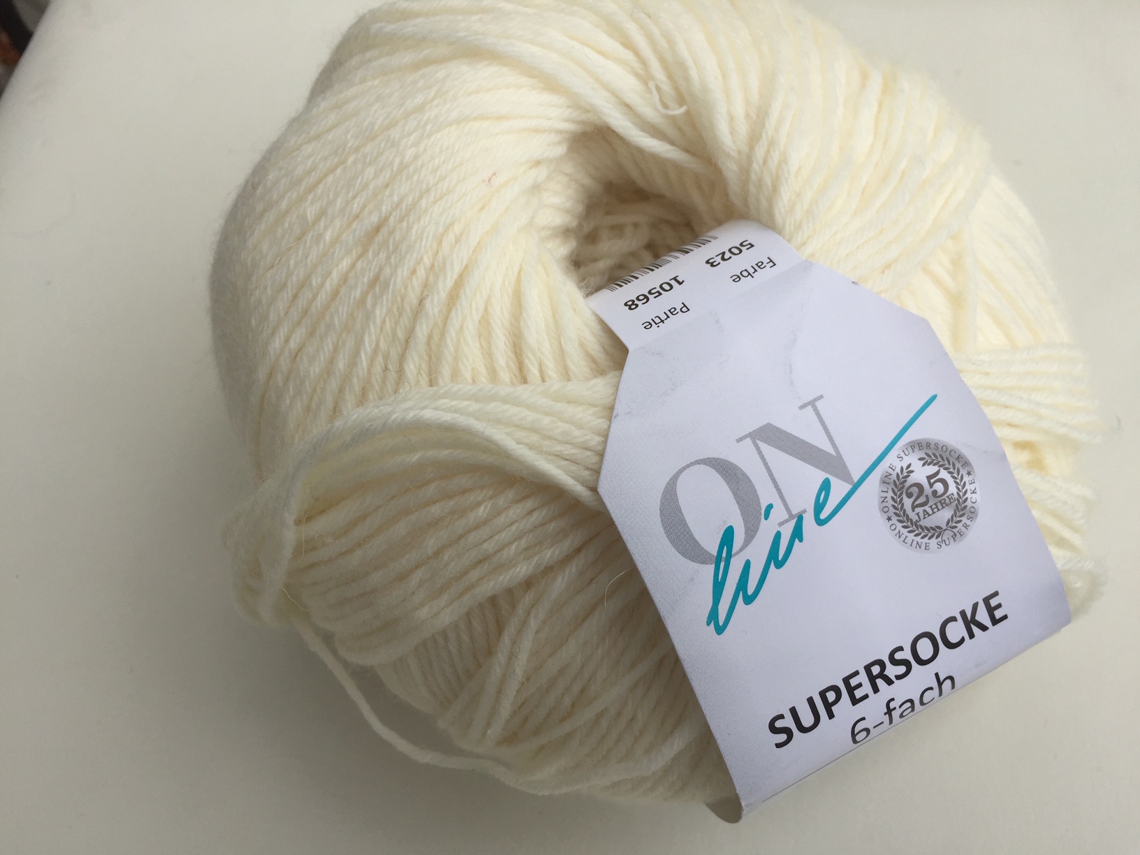 ONline Supersocke 6-fach Merino uni