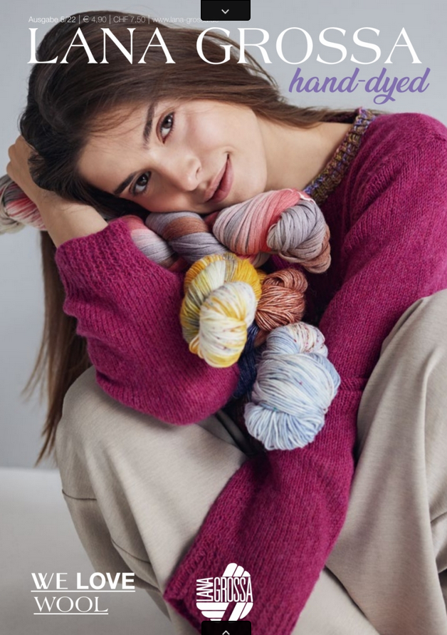 Lana Grossa  hand-dyed Ausgabe 05/22