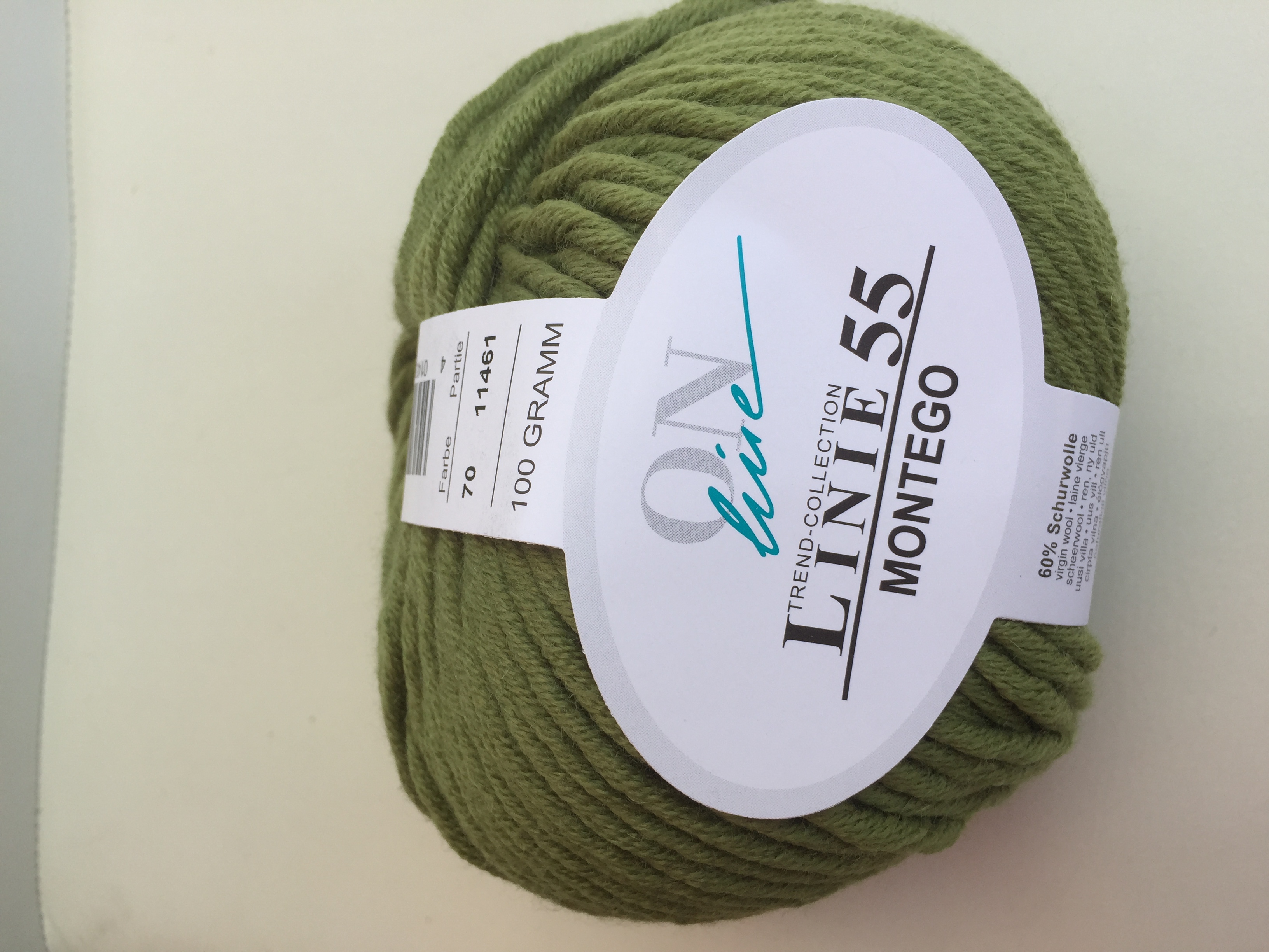 Montego Linie 55 Uni pro Knäuel eine Mütze stricken