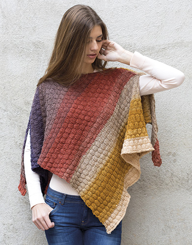 Katia Paint 2 Käuel für einen Poncho