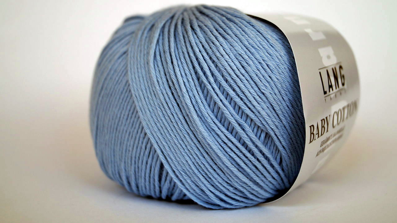 Baby Cotton: Farbe 20 hellblau  - 50g