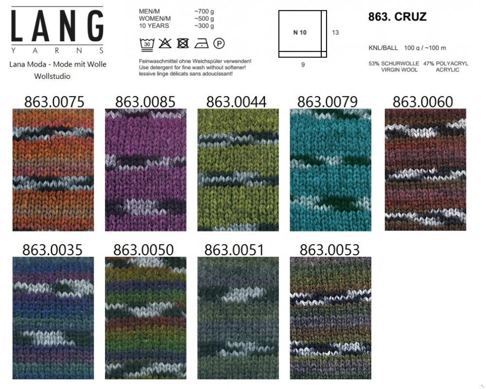 Lang Yarns Cruz WSV