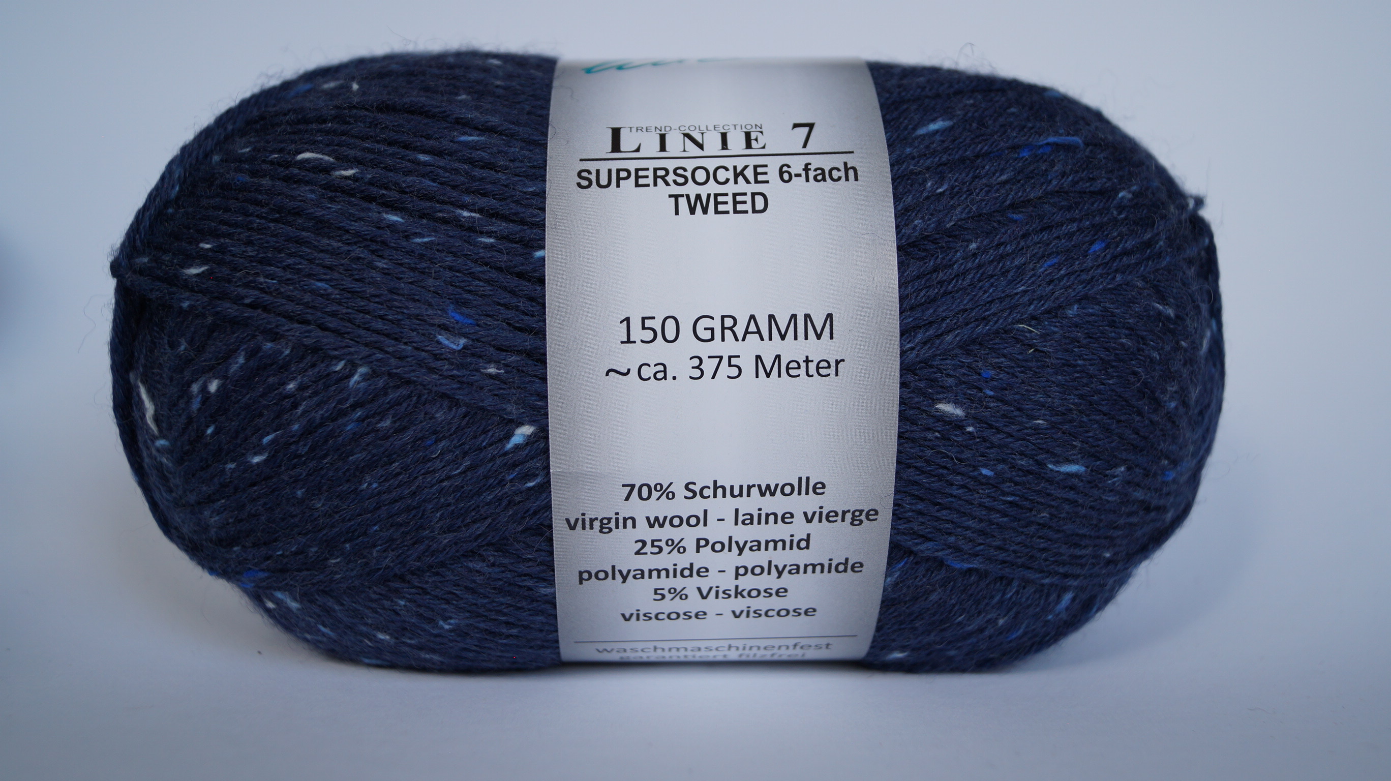 ONline Linie 7 Supersocke 6-fach Tweed