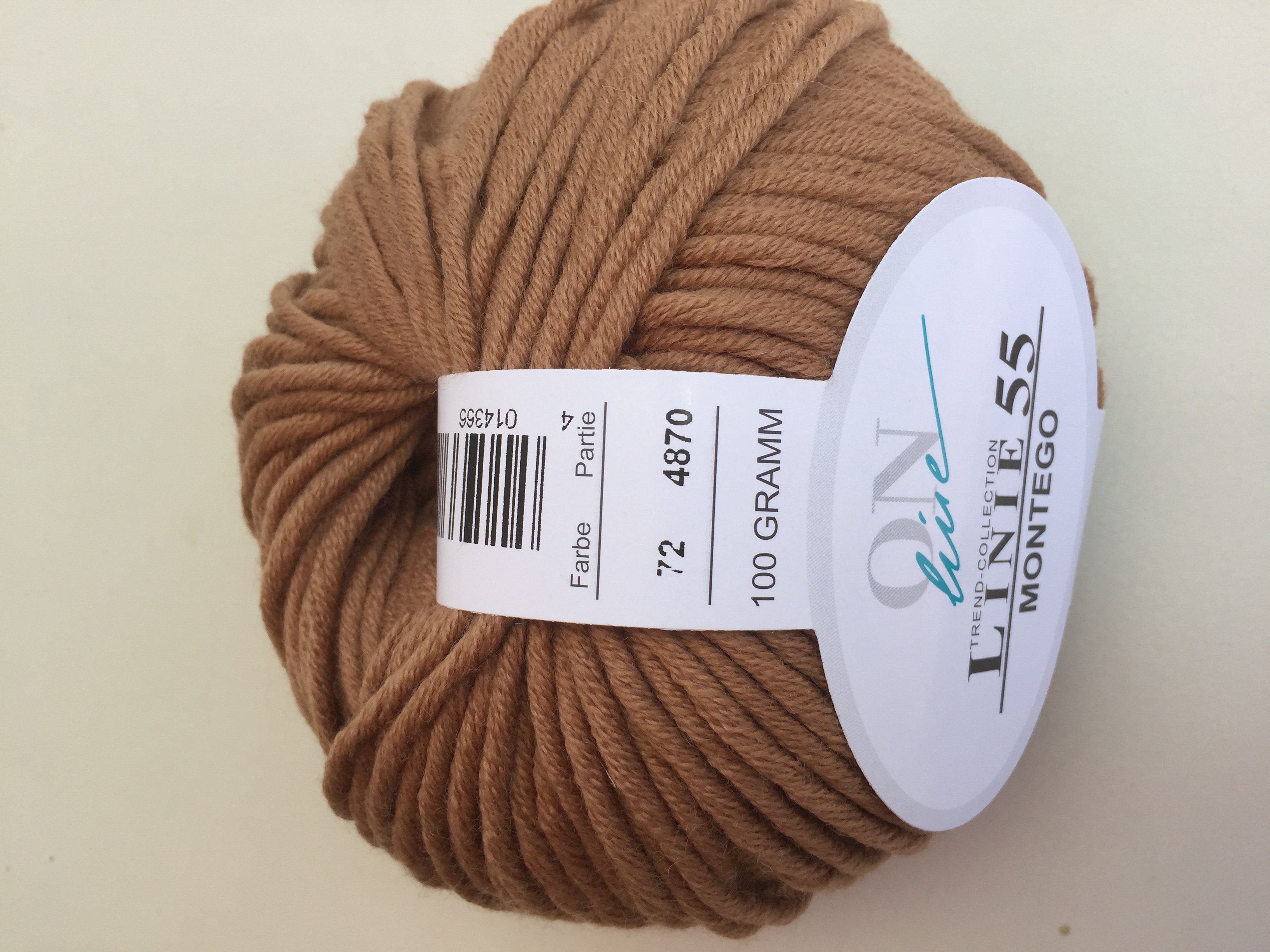 Montego Linie 55 Uni pro Knäuel eine Mütze stricken